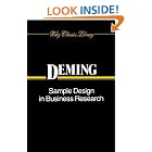 Sample Design in Business Research (Wiley Classics Library) by W. Edwards Deming