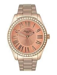 Kenneth Cole New York Bracelet Rose-gold-tone Dial Womens watch #KC4800