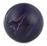 Purple agate crystal ball 2 W 2 L