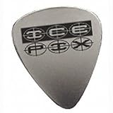 Ice Pix Brass Guitar Picks - 3 Pack, Medium 3-Pack