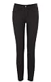 Coated Black Jean