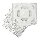 Quad CD Jewel Cases, Clear, 5 Pack