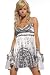 Kariza- The New Collection 2pockt Trapeze Sundress Pepita Black & White