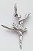 Ballerina Charm- K939