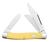 Schrade Old Timer Senior Knife Three Blade Folding by Schrade