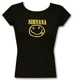 Women's: Nirvana - Smile - Babydoll T-Shirt