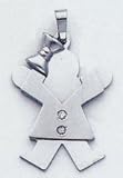 Girl Diamond Childs Charm - XK444AA