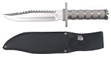 �berlebensmesser, PVC-Scheide, Leichtmetallgriff - 