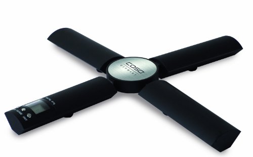 Caso X3 Design K&uuml;chenwaage Design Waage, Timer und Uhr