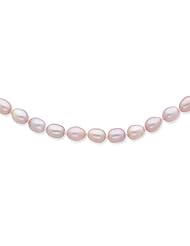 14k Yellow Gold 16in 6-6.5mm Purple Potato Freshwater Cultured Pearl Necklace