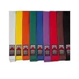 Cimac Coloured Belts - Regular Quality - 40mm wide (Size: 320cm x 45mm) (Colour: White )