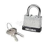 Keyed Padlock With Bumper