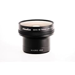 0.25x Fisheye Objektiv f�r Panasonic Lumix DMC-FZ30, DMC-FZ50, DMC-FZ1, FZ2, FZ3, FZ4, FZ5, Leica V-LUX1 - in schwarz