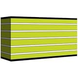 IMAGE OF Bold Lime Green Stripe Giclee Shade 8/17x8/17x10 (Spider)
