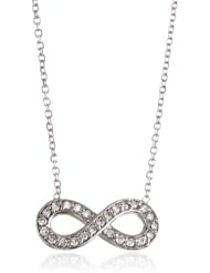 KC Designs "Trinkets" Diamond 14k White Gold Infinity Pendant Necklace, 16"