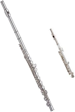 Student Flute & Piccolo Pack - Yamaha YFL-221 Student Flute + Band Directors Choice Silver Plated Piccolo w/Warranties