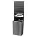 Bobrick 3947 ClassicSeries Stainless Steel Recessed Convertible Paper Towel Dispenser/Waste Receptacle, Satin Finish, 18 Gallon Capacity, 17-3/16" Width x 56" Height