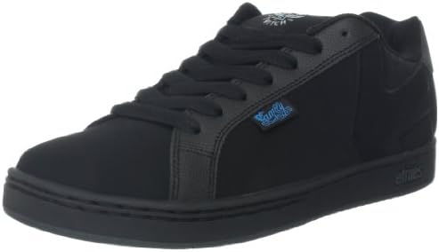 Etnies Men's FSAS X Twitch Fader Skate Shoe,Black/Dark Grey,8 D US