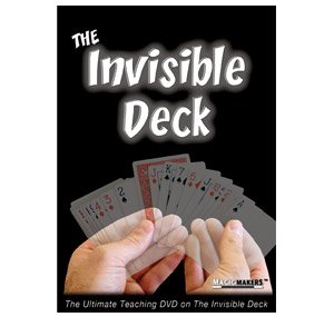Invisible Deck in Bicycle with the Invisible Deck Teaching DVD - Fantastic Magic Trick