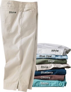 Click here to buy Woolrich Ladies Fairwinds Stretch Cotton Clam Diggers by WOOLRICH.