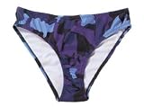 Sky Blue Camouflage Womens French Cut Bikini Bottom