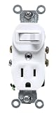 LEVITON COMBINATION SWITCH 15A-120V AC