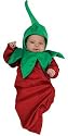 Rubies Costume Co. Deluxe Baby Bunting, Chili Pepper, 0 to 9 Months