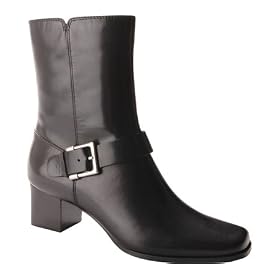 AK Anne Klein Women's Forever Leather Boots