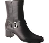 AK Anne Klein Women's Forever Leather Boots