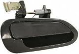 98-02 HONDA ACCORD SEDAN REAR DOOR HANDLE RH (PASSENGER SIDE), Outer, Black (1998 98 1999 99 2000 00 2001 01 2002 02) H491315 N/A