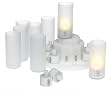 Philips Aurelle 13665-5 LED Rechargeable Candle 10-Pk, Round