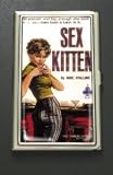 Hand Made Womens Retro "Sex Kitten" Business Card Holder