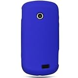 Silicone Gel Skin Sleeve BLUE Rubber Soft Cover Case for SAMSUNG A817 SOLST ....