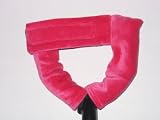 Axe Hugger in Smooth Velvet for Standard Stand with Hugger Strap in Pink