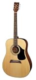 First Act MG406 Acoustic Guitar,Natural wood with High Gloss Protective Finish