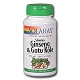 Siberian Ginseng Root and Gotu Kola 350mg - 100 - Capsule
