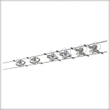 Paulmann 97505 Wire System Mac II 210 6x35W GU5,3 Nickel satiniert 230/12V 210VA Metall