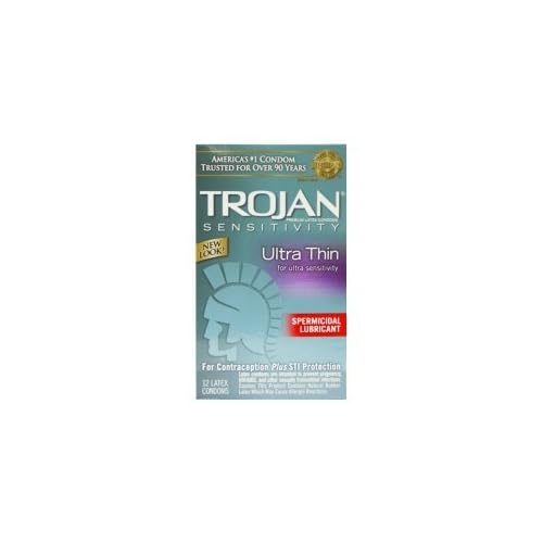 Trojan Ultra Thin Spermicidal Lubricated: 36-Pack of Condoms image