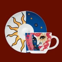 Espressotasse MY LITTLE DARLING von Iris Kuhlmann 2001 / Ritzenhoff