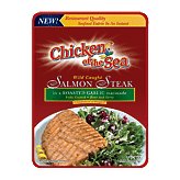 Salmon Steak, Roasted Garlic, 12 5.25 Oz. by Chicken of the Sea International