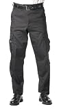 9851 Rothco Teflon-Coated Black Deluxe E.M.T. Pants (Small)