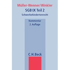 Mrozynski, SGB IX Teil 1 - M�ller-Wenner /Schorn, SGB IX Teil 2: SGB IX 2. Schwerbehindertenrecht. Kommentar