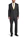 Kenneth Cole Reaction Mens Pin Dot Suit Separate Coat, Black/White Pindot, 46 Regular