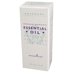 Aroma Vera - Essential Oil Rosemary, .5 fl oz