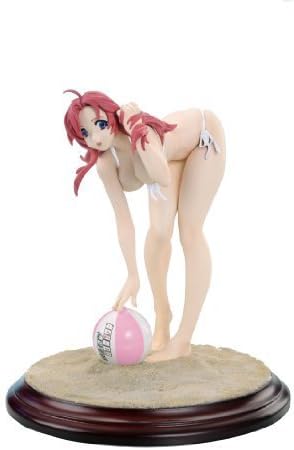 Onegai Teacher: Kazami Mizuho Pearl White Beach Ver. 1/6 Cold Cast Statue by Aizu