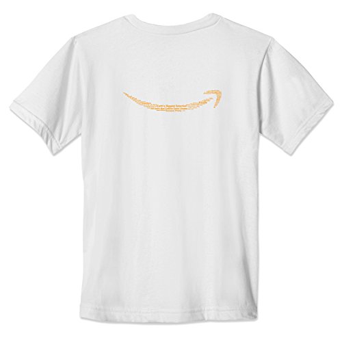 Men’s Smile Logo T-Shirt – White – Large