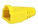 Monoprice [50pcs] RJ-45 Color Coded Strain Relief Boots - Yellow