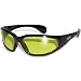 Unbreakable Low Light/Night Driving Glasses Wraps and Free Microfibre Pouch