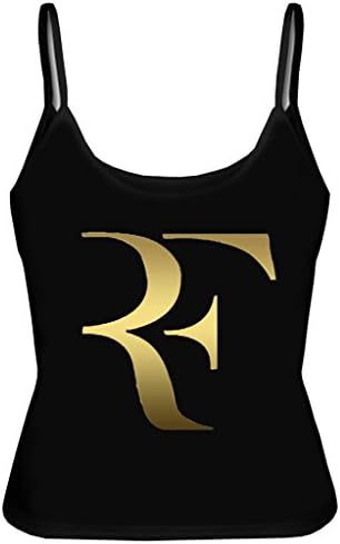 Dander Women's Spaghetti Top USA Size roger federer sexy top L Black
