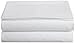 Cathay Home Hospitality Luxury Soft Flat Sheet of 100-Percent Microfiber Construction, Twin Size, White Color